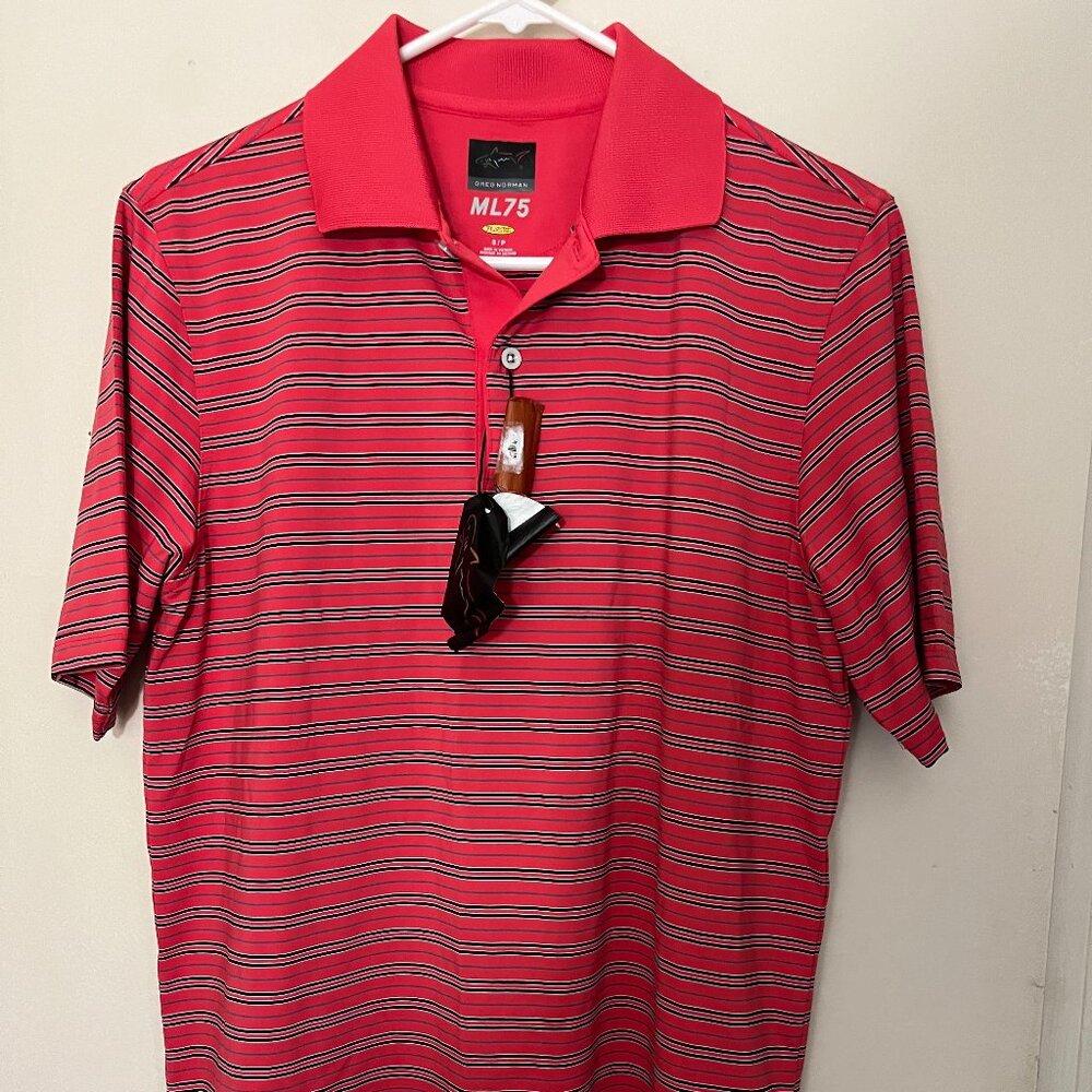 GREG Norman Play Dri golf polo size S/P